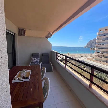 Eerstelijns Vive Cada Momento Zeezicht En Pal Aan De Boulevard En Calpe, Toplocatie Calpe
