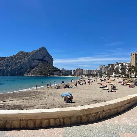 Eerstelijns Vive Cada Momento Zeezicht En Pal Aan De Boulevard En Calpe, Toplocatie * Calp